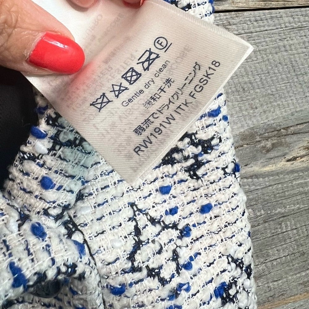 Louis Vuitton Monogram Logo Print, Mini Skirt, Ready-to-Wear, white & blue - Picture 10 of 15
